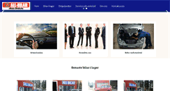 Desktop Screenshot of all-bilar.se